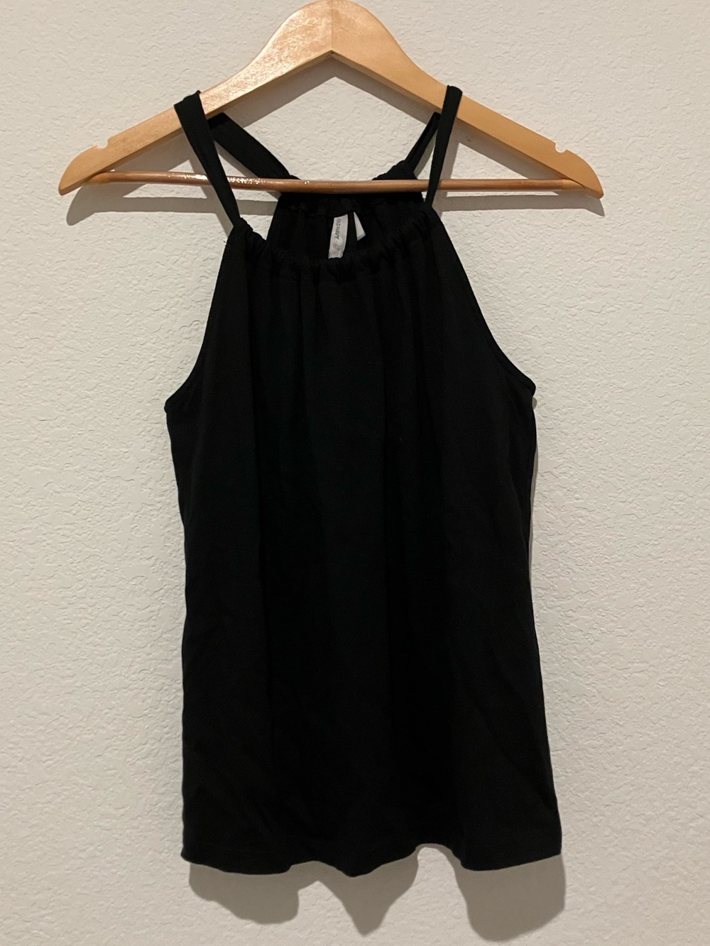 Women's Black Cinch Tank Top